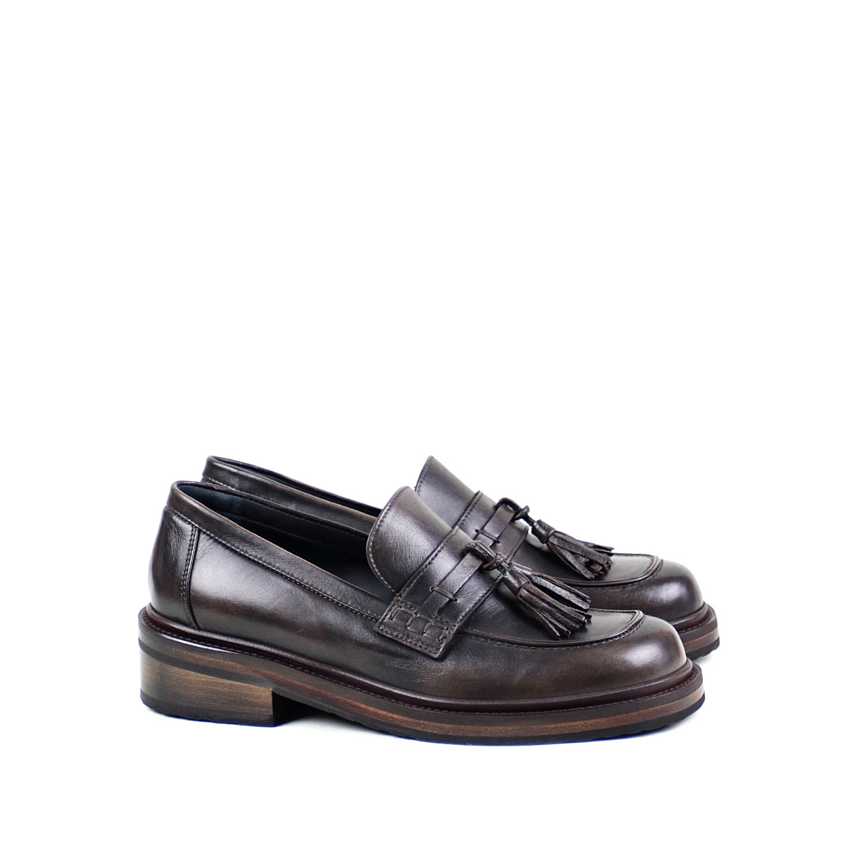 Truman's Tasselloafer anthrazit