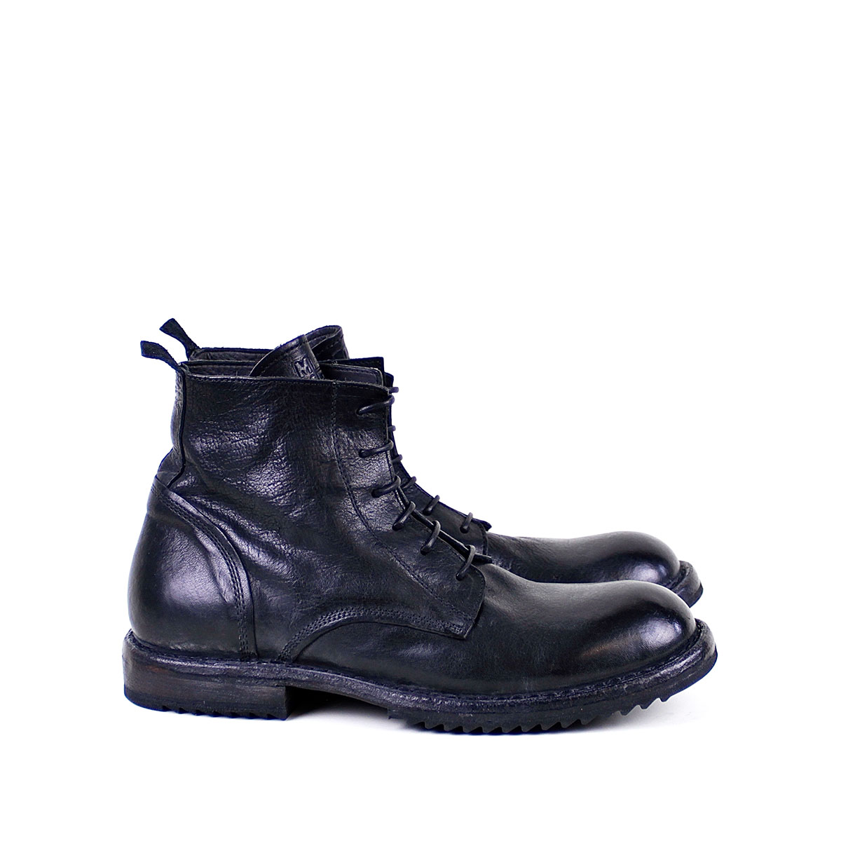 Moma Schnuerstiefelette schwarz