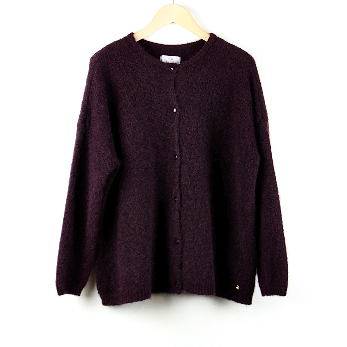 Des Petits Hauts Cardigan beere